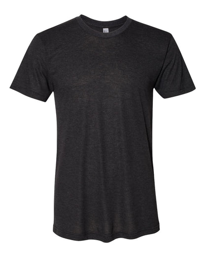 American Apparel Unisex Triblend Track Tee TR401 #color_Tri-Black