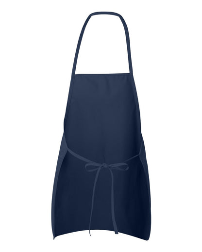 Liberty Bags Long Butcher Block Apron 5505 #color_Navy
