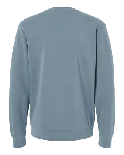 Independent Trading Co. Midweight Pigment-Dyed Crewneck Sweatshirt PRM3500 #color_Pigment Slate Blue