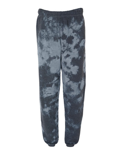 Dyenomite Dream Tie-Dyed Sweatpants 973VR #color_Black Crystal