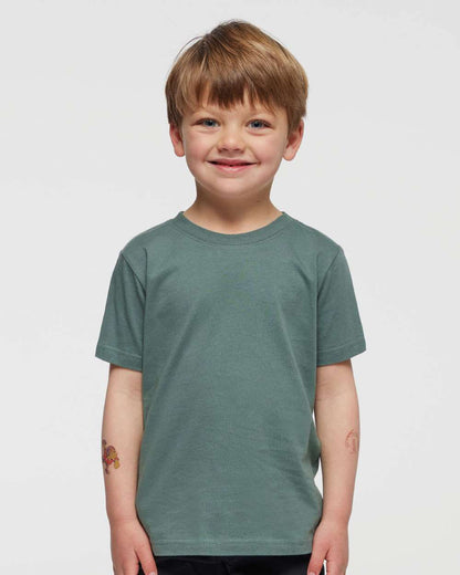 Rabbit Skins Toddler Fine Jersey Tee 3321 #colormdl_Basil