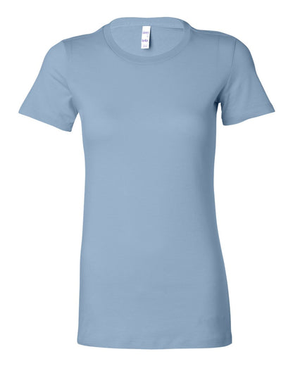 BELLA + CANVAS Women's Slim Fit Tee 6004 #color_Baby Blue