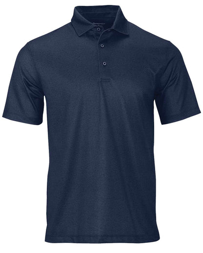 Paragon Men's Derby Sublimated Heathered Polo 152 #color_Navy Heather
