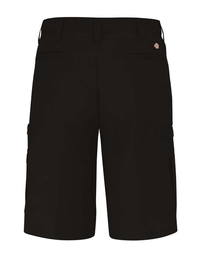 Dickies Men's Extended Sizes Premium 11" Industrial Cargo Shorts LR42EXT #color_Black