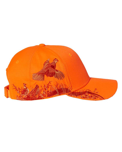 DRI DUCK Quail Cap 3270 #color_Blaze Orange - Quail