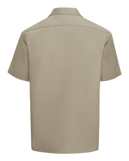 Dickies Men's Tall Short Sleeve Work Shirt 2574T #color_Desert Sand