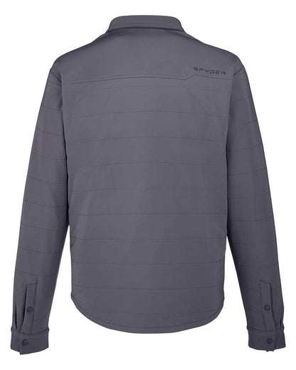 Spyder Men's Transit Shirt Jacket S17030 #color_Polar