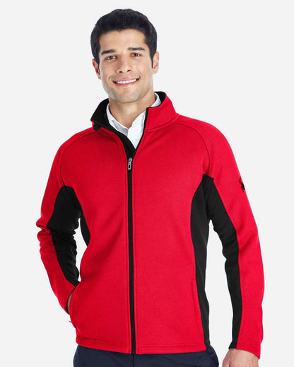 Spyder Men's Constant Full-Zip Sweater Fleece Jacket 187330 #colormdl_Red/ Black