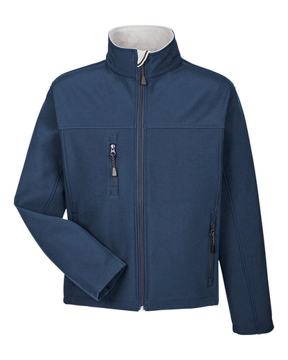 Devon & Jones Men's Soft Shell Jacket D995 #color_Navy