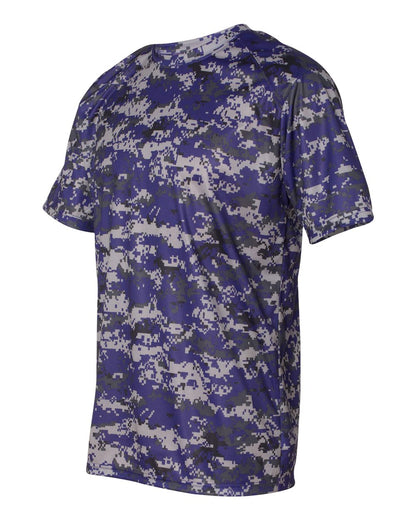 Badger Digital Camo T-Shirt 4180 #color_Purple Digital