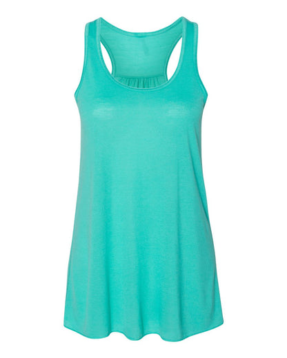 BELLA + CANVAS Women's Flowy Racerback Tank 8800 #color_Teal