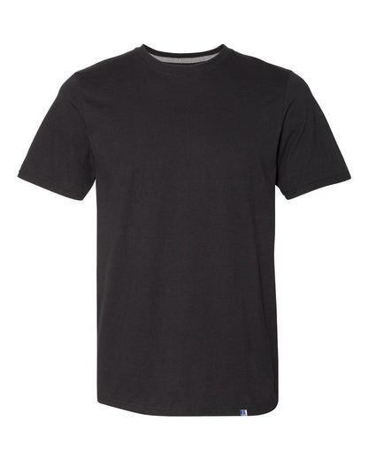 Russell Athletic Unisex Dri Power® CVC Performance T-Shirt 64STTM #color_Black