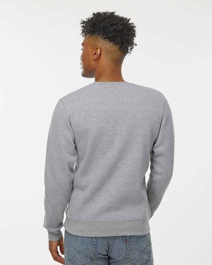 J. America Unisex BTB Fleece Crewneck Sweatshirt 8721 #colormdl_Oxford