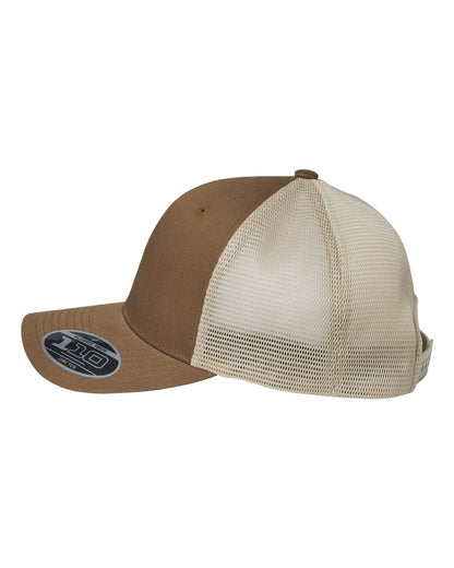 Flexfit 110® Mesh-Back Cap 110M #color_Coyote Brown/ Khaki