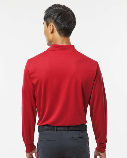 Paragon Men's Prescott Long Sleeve Polo 110 #colormdl_Red