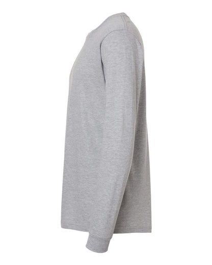 Tultex Fine Jersey Long Sleeve T-Shirt 202LS #color_Heather Grey