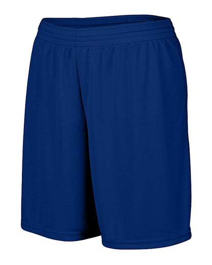 Augusta Sportswear Women's Octane Shorts 1423 #color_Navy