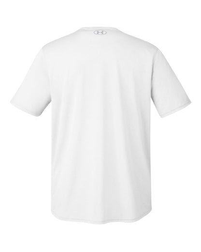 Under Armour Men's Team Tech™ T-Shirt 1376842 #color_White/ Mod Grey