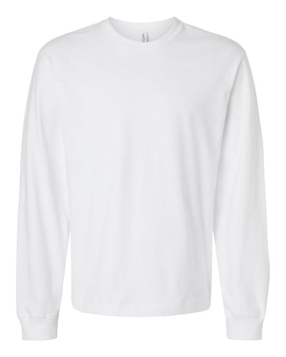BELLA + CANVAS Unisex 7.5 oz Heavyweight Long Sleeve Tee 4651 #color_White