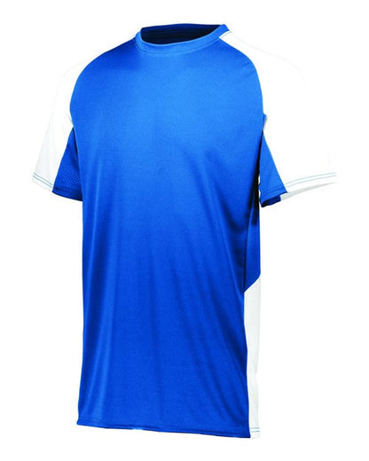 Augusta Sportswear Youth Cutter Jersey 1518 #color_Royal/ White