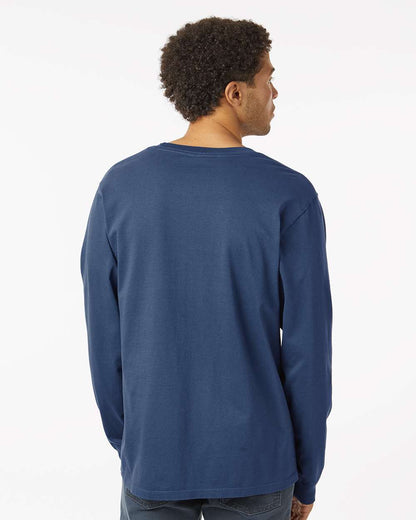 SoftShirts Unisex Classic Long Sleeve T-Shirt 220 #colormdl_Navy