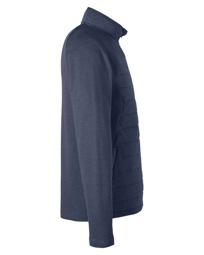 Devon & Jones Men's New Classics® Charleston Hybrid Jacket DG704 #color_Navy Melange/ Navy