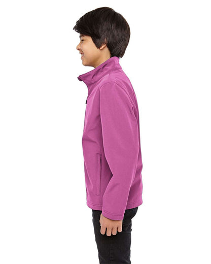 Team 365 Youth Leader Soft Shell Jacket TT80Y #colormdl_Sport Charity Pink