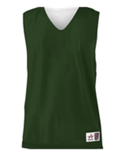 Alleson Athletic Youth Reversible Mesh Tank 560RY #color_Forest/ White