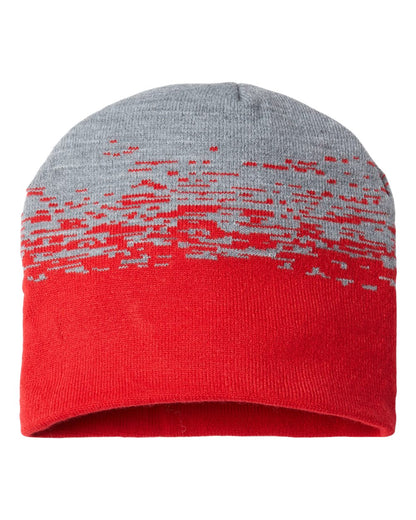 CAP AMERICA USA-Made Static Beanie RKS9 #color_True Red/ Heather