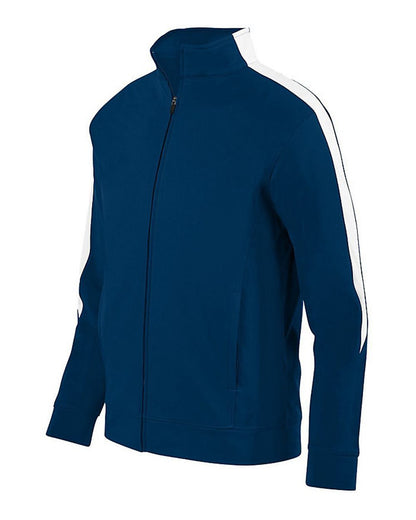 Augusta Sportswear Medalist Jacket 2.0 4395 #color_Navy/ White