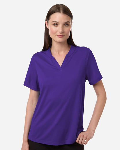 CORE365 Women's Nova Performance Pique Polo CE108W #colormdl_Campus Purple