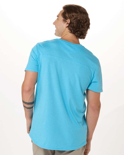 Boxercraft High V-Neck T-Shirt BM2204 #colormdl_Pacific Blue