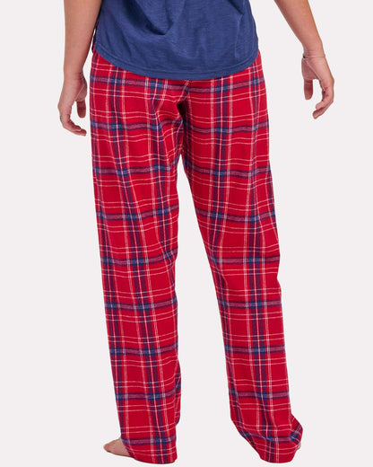 Boxercraft Women's Haley Flannel Pants BW6620 #colormdl_Brick Red Kingston