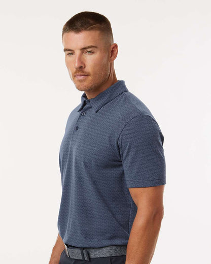 Adidas Men's Blended Printed Polo A702 #colormdl_Preloved Ink