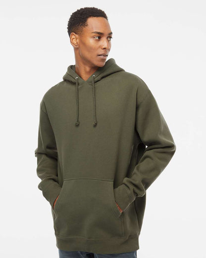 Independent Trading Co. Unisex Heavyweight Hooded Sweatshirt IND4000 #colormdl_Army
