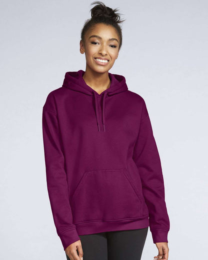 Gildan Softstyle® Midweight Hooded Sweatshirt SF500 #colormdl_Maroon