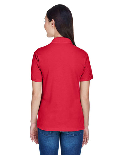 Harriton Women's Easy Blend Polo M265W #colormdl_Red
