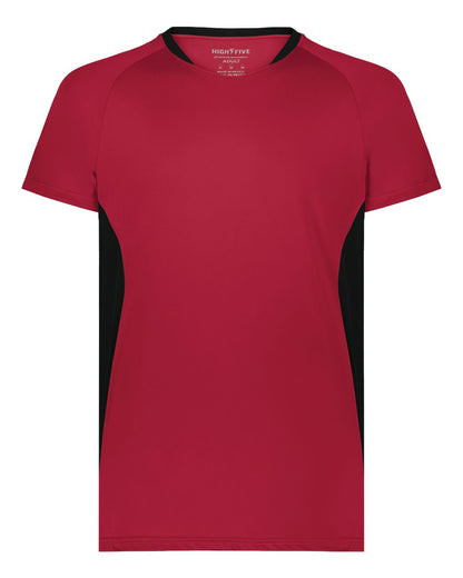 Augusta Sportswear Unisex Octane Soccer Jersey 322240 #color_Scarlet/ Black