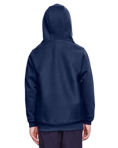 Team 365 Youth Zone HydroSport™ Heavyweight Hooded Sweatshirt TT96Y #colormdl_Sport Dark Navy