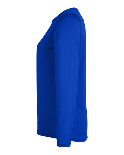 Under Armour Women's Team Tech™ Long Sleeve T-Shirt 1376852 #color_Royal/ White