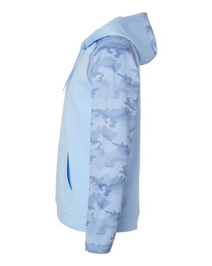 Paragon Unisex Tahoe Camo Fleece Hooded Sweatshirt 306 #color_Blue Mist