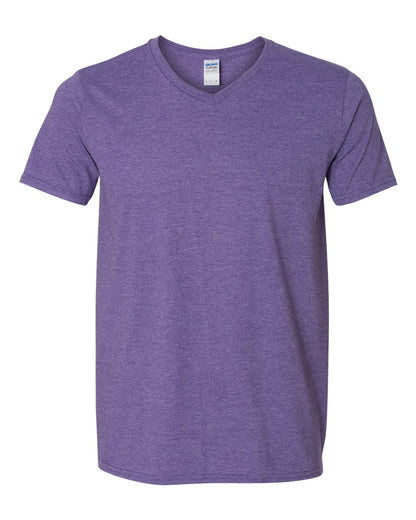 Gildan Softstyle® V-Neck T-Shirt 64V00 #color_Heather Purple