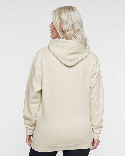 LAT Unisex Elevated Fleece Hoodie Sweatshirt 6926 #colormdl_Natural Heather