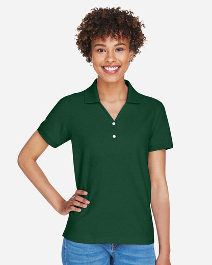 Devon & Jones Women's Pima Piqué Polo D100W #colormdl_Forest