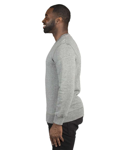 Threadfast Apparel Unisex Ultimate Crewneck Sweatshirt 320C #colormdl_Heather Grey