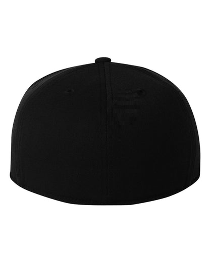 Flexfit 210® Flat Bill Cap 6210FF #color_Black