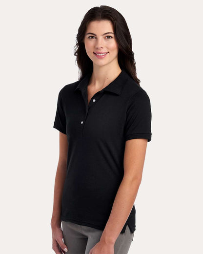 JERZEES Women's Dri-Power® Polo 437F #colormdl_Black