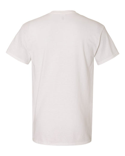 Gildan Unisex Heavy Cotton™ Pocket T-Shirt 5300 #color_White