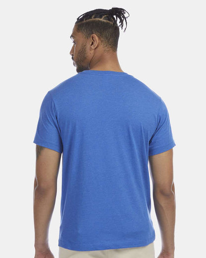 Alternative Cotton Jersey CVC Go-To Tee 1070CV #colormdl_Heather Royal