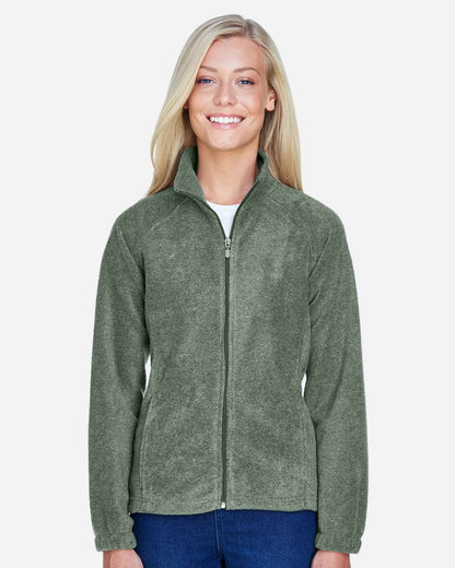 Harriton Women's Full-Zip Fleece M990W #colormdl_Dill